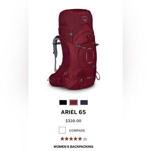 Osprey Women’s Ariel 65 Backpacking Pack